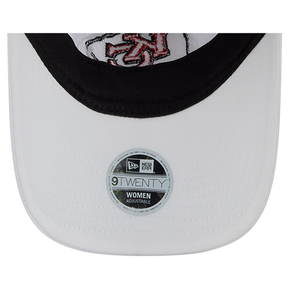 Kansas City Chiefs New Era Women's Floral 9TWENTY Adjustable Hat White - NFL