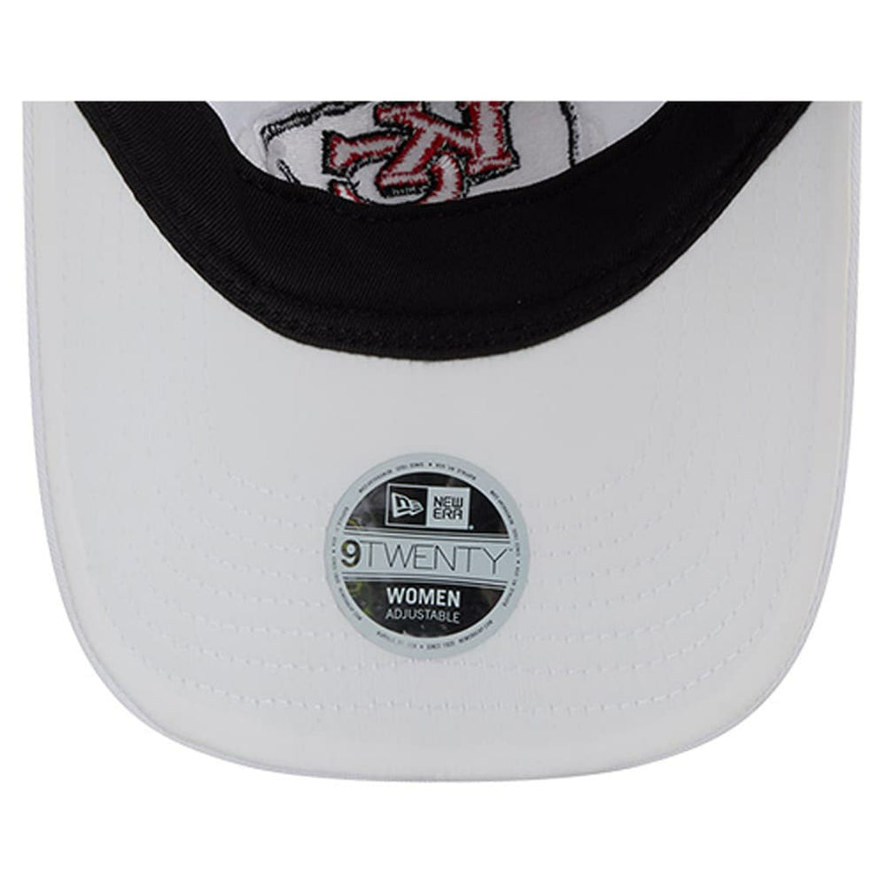 Kansas City Chiefs New Era Women's Floral 9TWENTY Adjustable Hat White - NFL