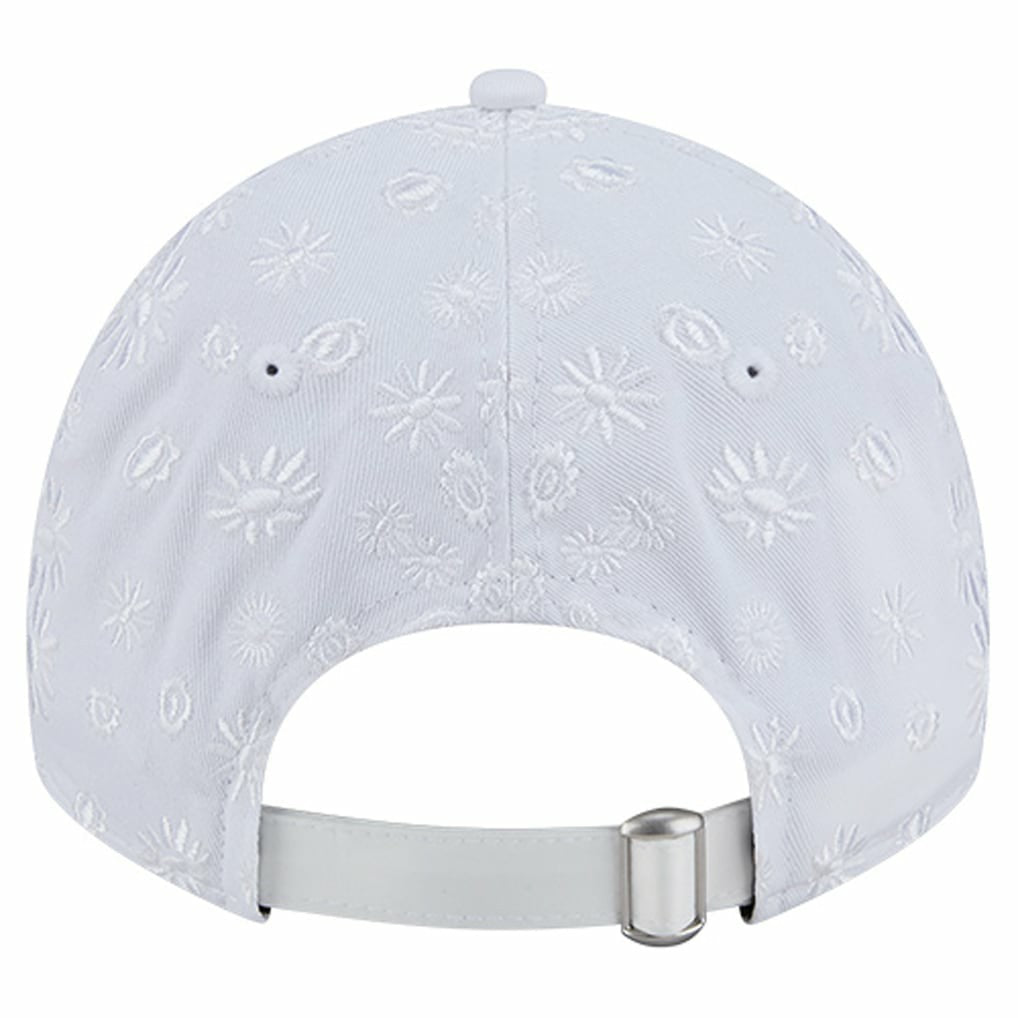 Detroit Lions New Era Women's Floral 9TWENTY Adjustable Hat White - NFL