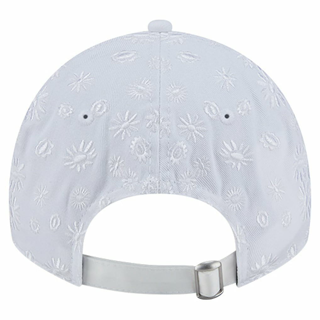 Miami Dolphins New Era Women's Floral 9TWENTY Adjustable Hat White - NFL