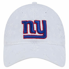 New York Giants New Era Women's Floral 9TWENTY Adjustable Hat White - NFL