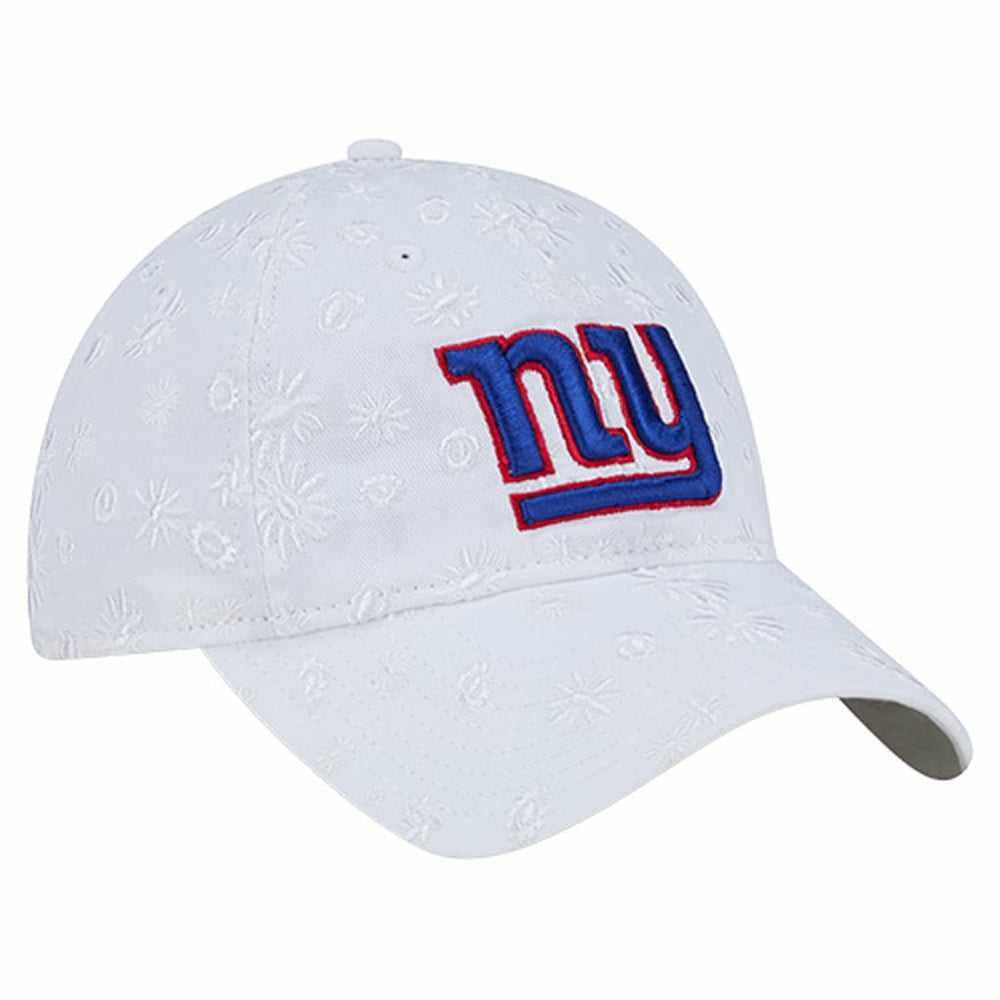 New York Giants New Era Women's Floral 9TWENTY Adjustable Hat White - NFL
