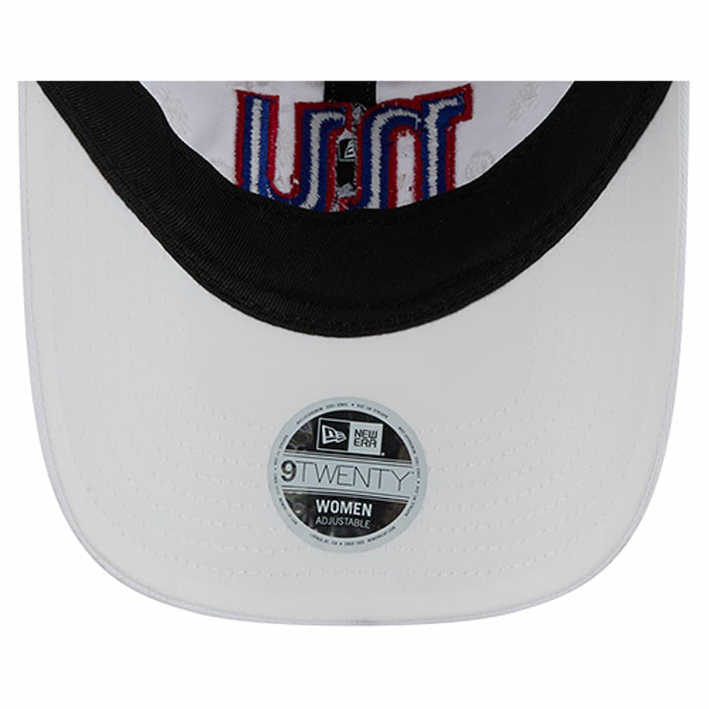 New York Giants New Era Women's Floral 9TWENTY Adjustable Hat White - NFL