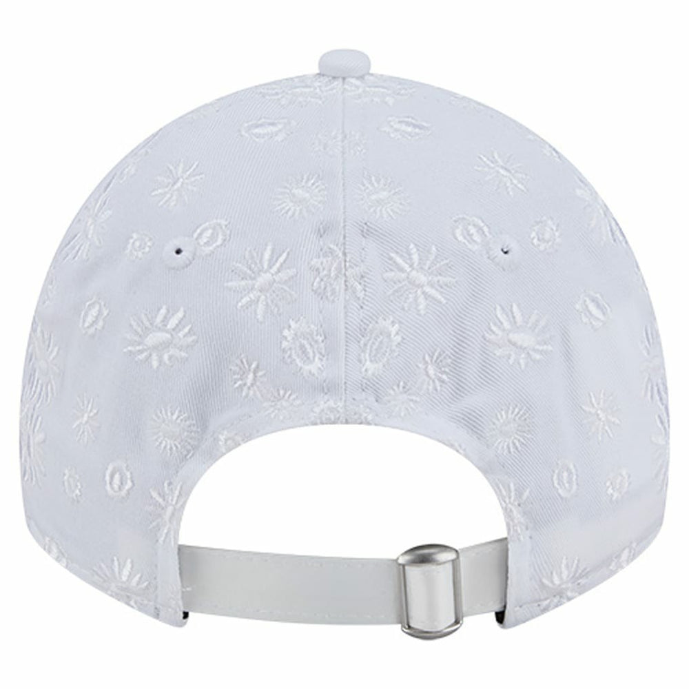 Las Vegas Raiders New Era Women's Floral 9TWENTY Adjustable Hat White - NFL