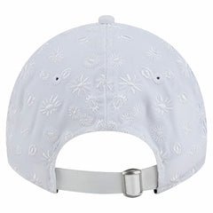Philadelphia Eagles New Era Women's Floral 9TWENTY Adjustable Hat White - NFL
