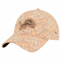 Detroit Lions New Era Women's Floral 9TWENTY Adjustable Hat Tan - NFL