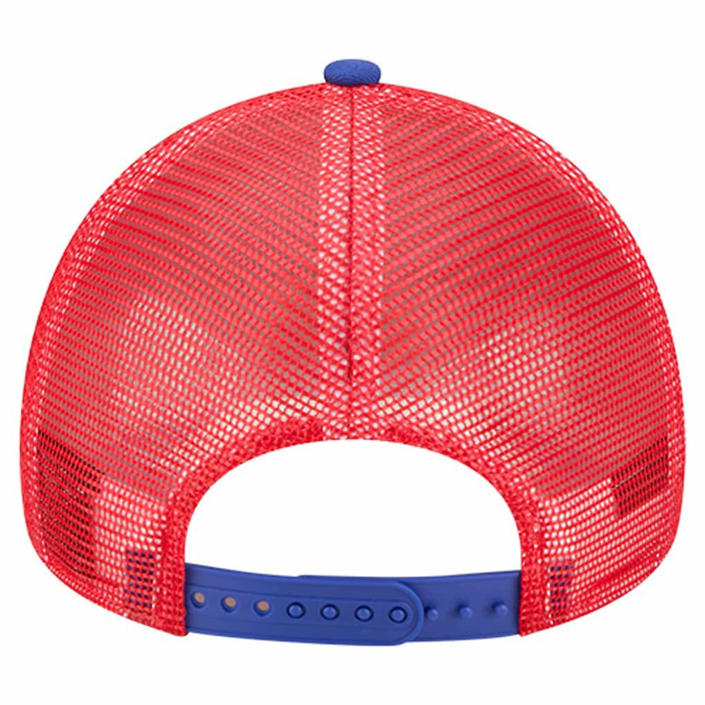Buffalo Bills New Era Women's Friendship Bracelet 9FORTY Adjustable Hat White/Royal - NFL