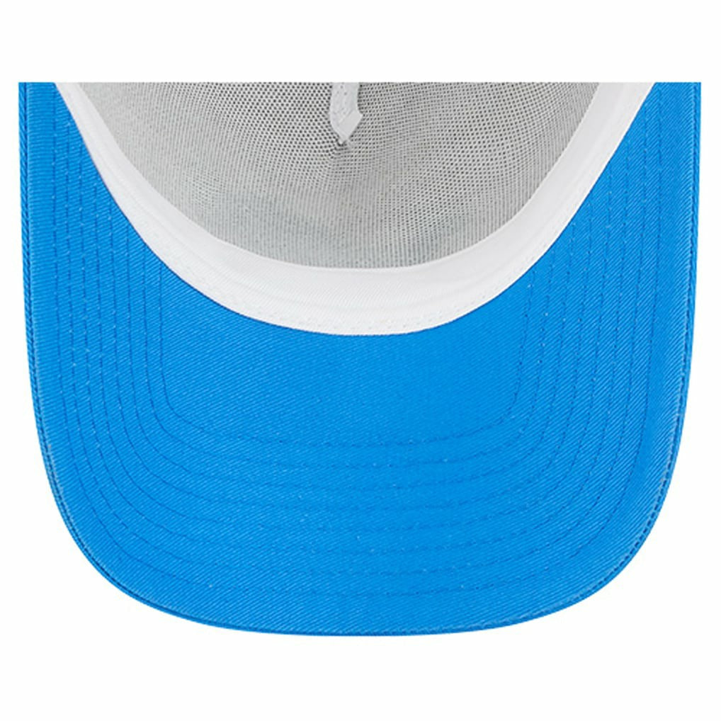 Detroit Lions New Era Women's Friendship Bracelet 9FORTY Adjustable Hat White/Blue - NFL