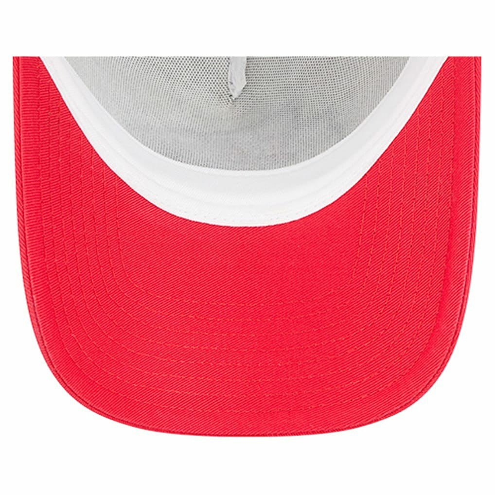 Kansas City Chiefs New Era Women's Friendship Bracelet 9FORTY Adjustable Hat White/Red - NFL