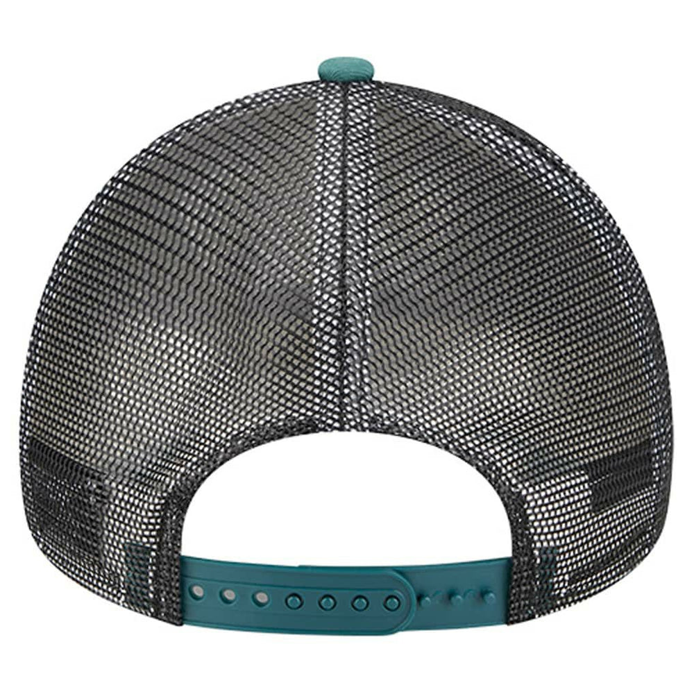 Philadelphia Eagles New Era Women's Friendship Bracelet 9FORTY Adjustable Hat White/Midnight Green - NFL