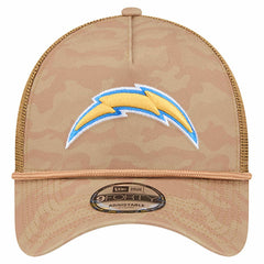 Los Angeles Chargers New Era Wheat Camo 9FORTY Adjustable Hat Tan - NFL
