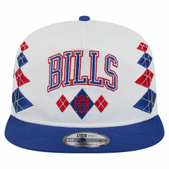 Buffalo Bills New Era Argyle 19TWENTY Adjustable Hat White - NFL