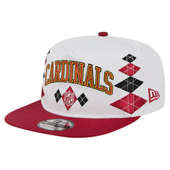 Arizona Cardinals New Era Argyle 19TWENTY Adjustable Hat White - NFL
