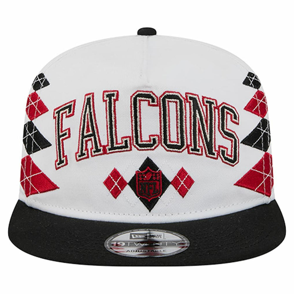 Atlanta Falcons New Era Argyle 19TWENTY Adjustable Hat White - NFL