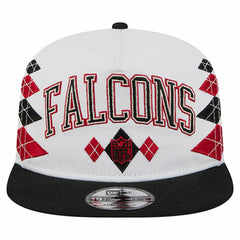 Atlanta Falcons New Era Argyle 19TWENTY Adjustable Hat White - NFL