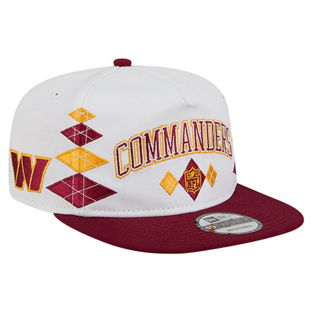 Washington Commanders New Era Argyle 19TWENTY Adjustable Hat White - NFL
