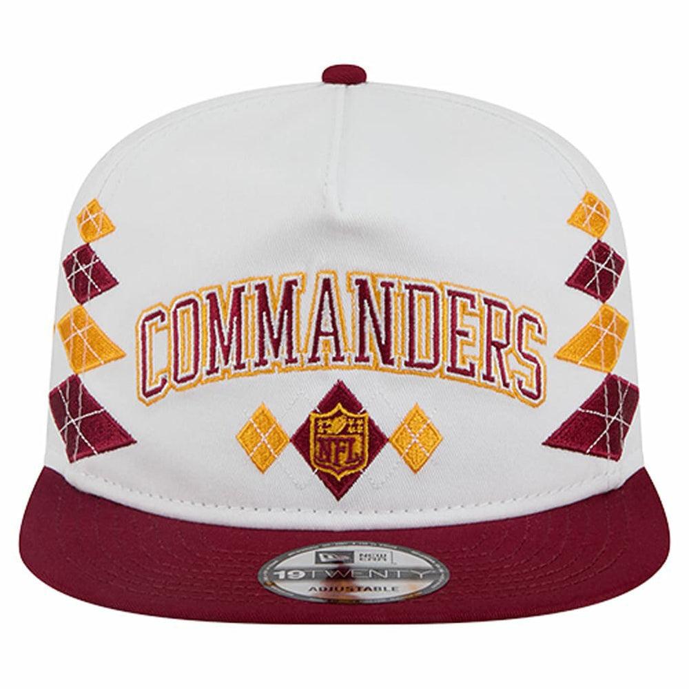 Washington Commanders New Era Argyle 19TWENTY Adjustable Hat White - NFL