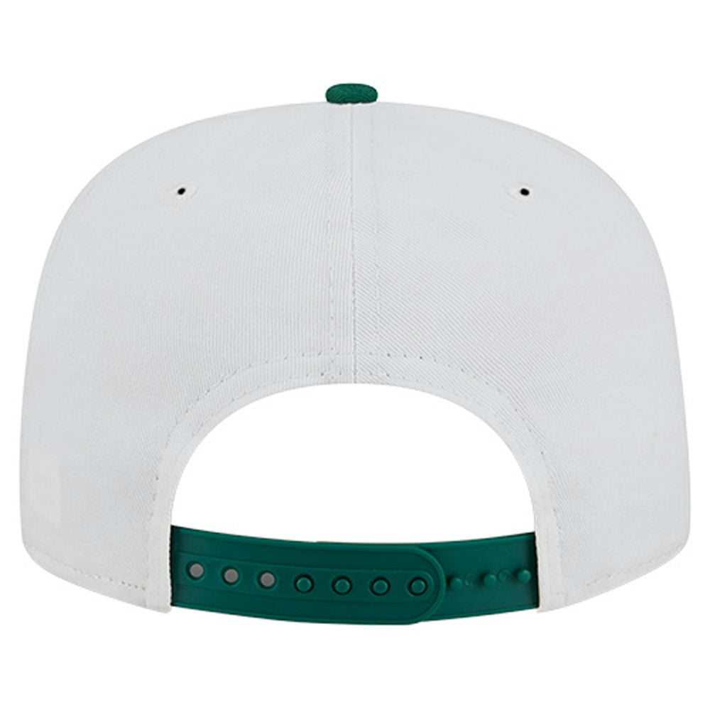 New York Jets New Era Argyle 19TWENTY Adjustable Hat White - NFL
