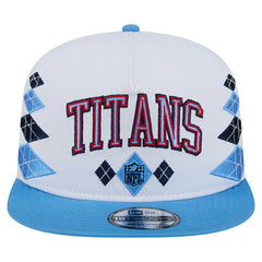 Tennessee Titans New Era Argyle 19TWENTY Adjustable Hat White - NFL