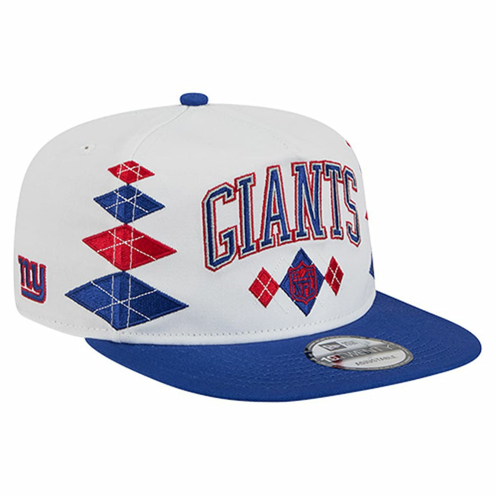 New York Giants New Era Argyle 19TWENTY Adjustable Hat White - NFL