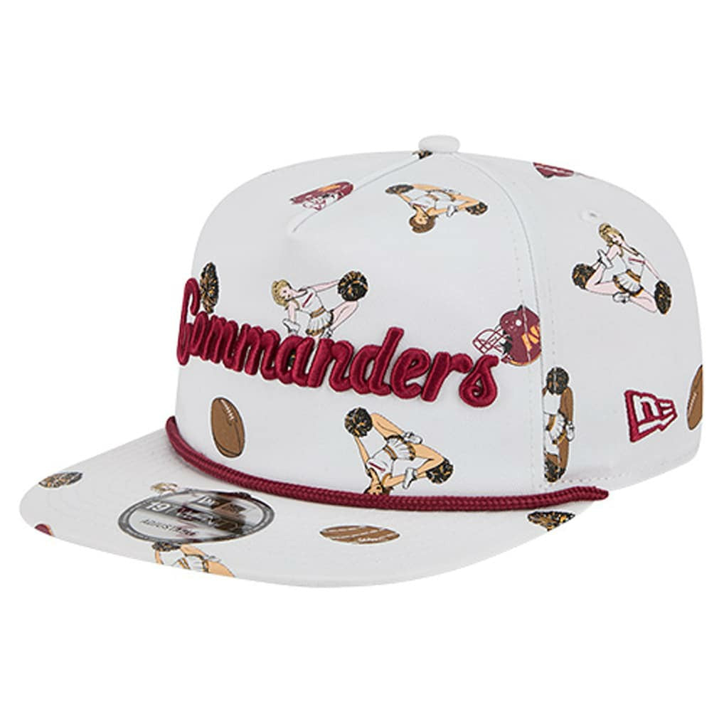 Washington Commanders New Era Team Cheer 19TWENTY Snapback Hat White - NFL