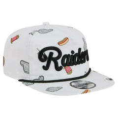 Las Vegas Raiders New Era Team Cheer 19TWENTY Snapback Hat White - NFL