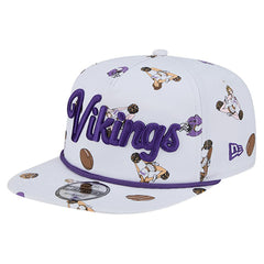 Minnesota Vikings New Era Team Cheer 19TWENTY Snapback Hat White - NFL