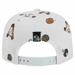 Pittsburgh Steelers New Era Team Cheer 19TWENTY Snapback Hat White - NFL