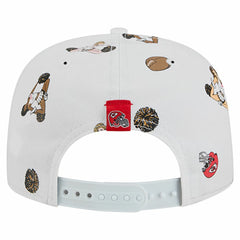 Kansas City Chiefs New Era Team Cheer 19TWENTY Snapback Hat White - NFL