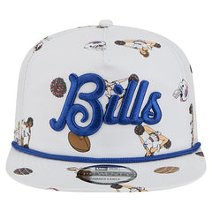 Buffalo Bills New Era Team Cheer 19TWENTY Snapback Hat White - NFL