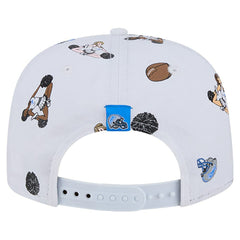 Detroit Lions New Era Team Cheer 19TWENTY Snapback Hat White - NFL