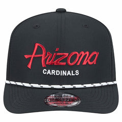Arizona Cardinals New Era Script 9SEVENTY Adjustable Hat Black - NFL