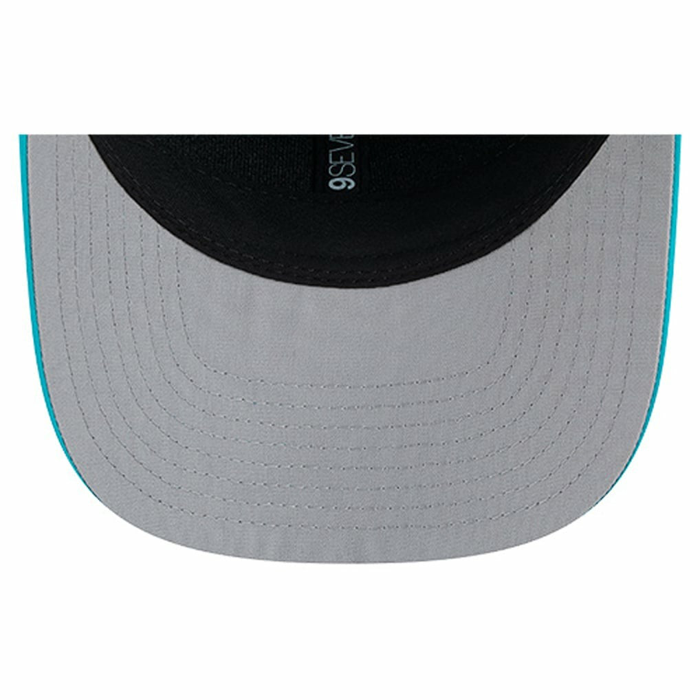 Miami Dolphins New Era Script 9SEVENTY Adjustable Hat Aqua - NFL
