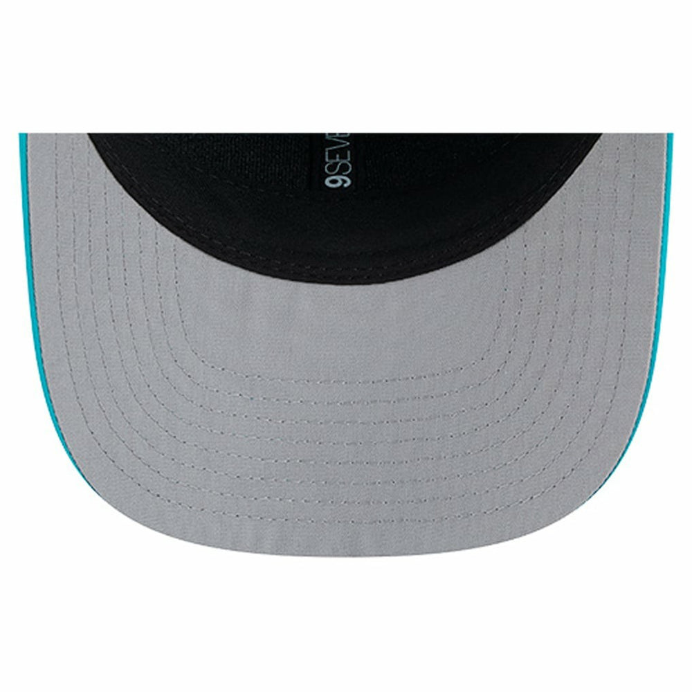 Miami Dolphins New Era Script 9SEVENTY Adjustable Hat Aqua - NFL