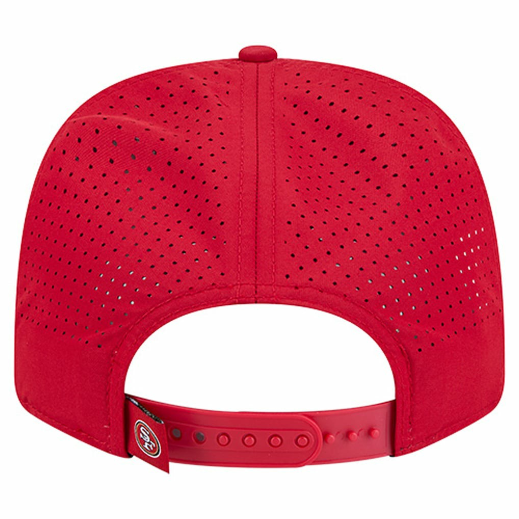 San Francisco 49ers New Era Script 9SEVENTY Adjustable Hat Scarlet - NFL