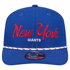 New York Giants New Era Script 9SEVENTY Adjustable Hat Royal - NFL