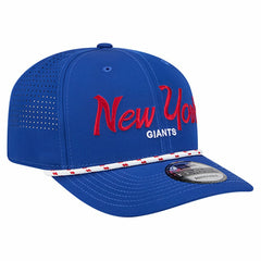 New York Giants New Era Script 9SEVENTY Adjustable Hat Royal - NFL