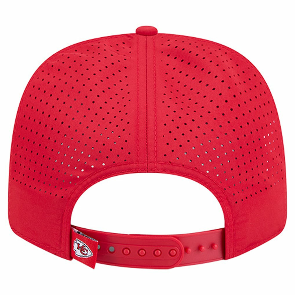 Kansas City Chiefs New Era Script 9SEVENTY Adjustable Hat Red - NFL