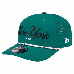 New York Jets New Era Script 9SEVENTY Adjustable Hat Green - NFL