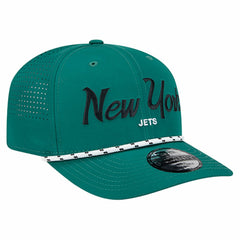 New York Jets New Era Script 9SEVENTY Adjustable Hat Green - NFL