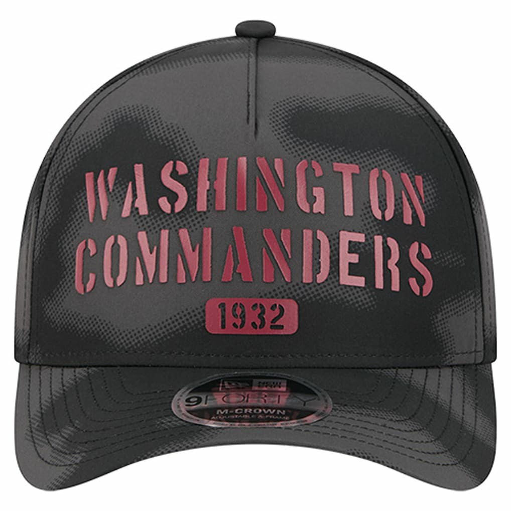 Washington Commanders New Era Halftone Camo 9FORTY Hat Gray - NFL