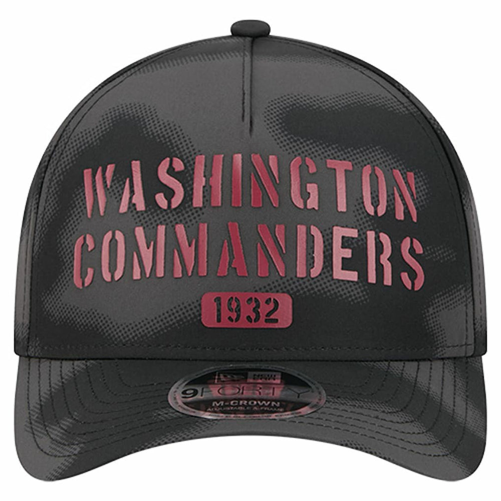 Washington Commanders New Era Halftone Camo 9FORTY Hat Gray - NFL