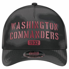 Washington Commanders New Era Halftone Camo 9FORTY Hat Gray - NFL