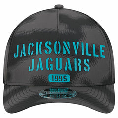 Jacksonville Jaguars New Era Halftone Camo 9FORTY Hat Gray - NFL