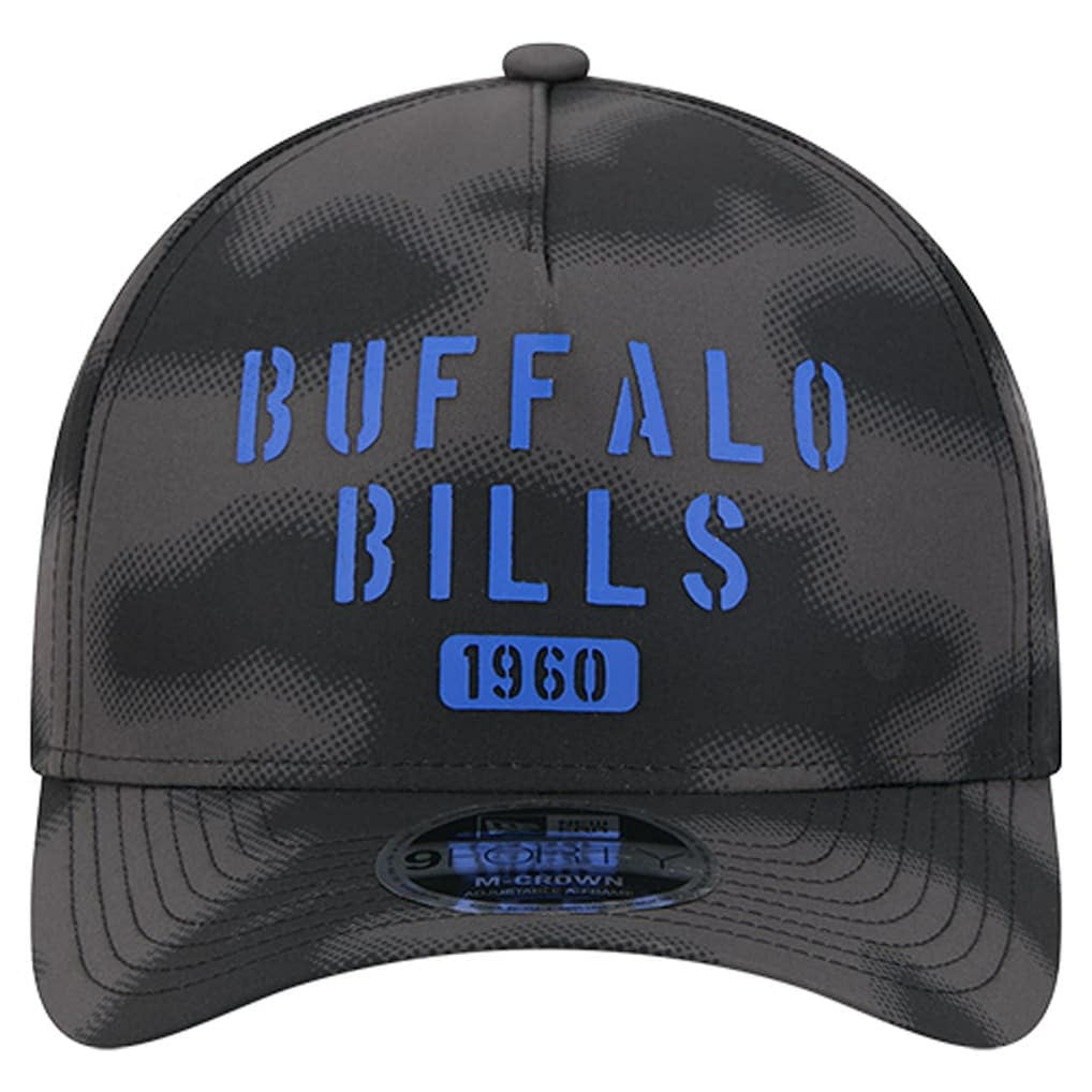 Buffalo Bills New Era Halftone Camo 9FORTY Hat Gray - NFL
