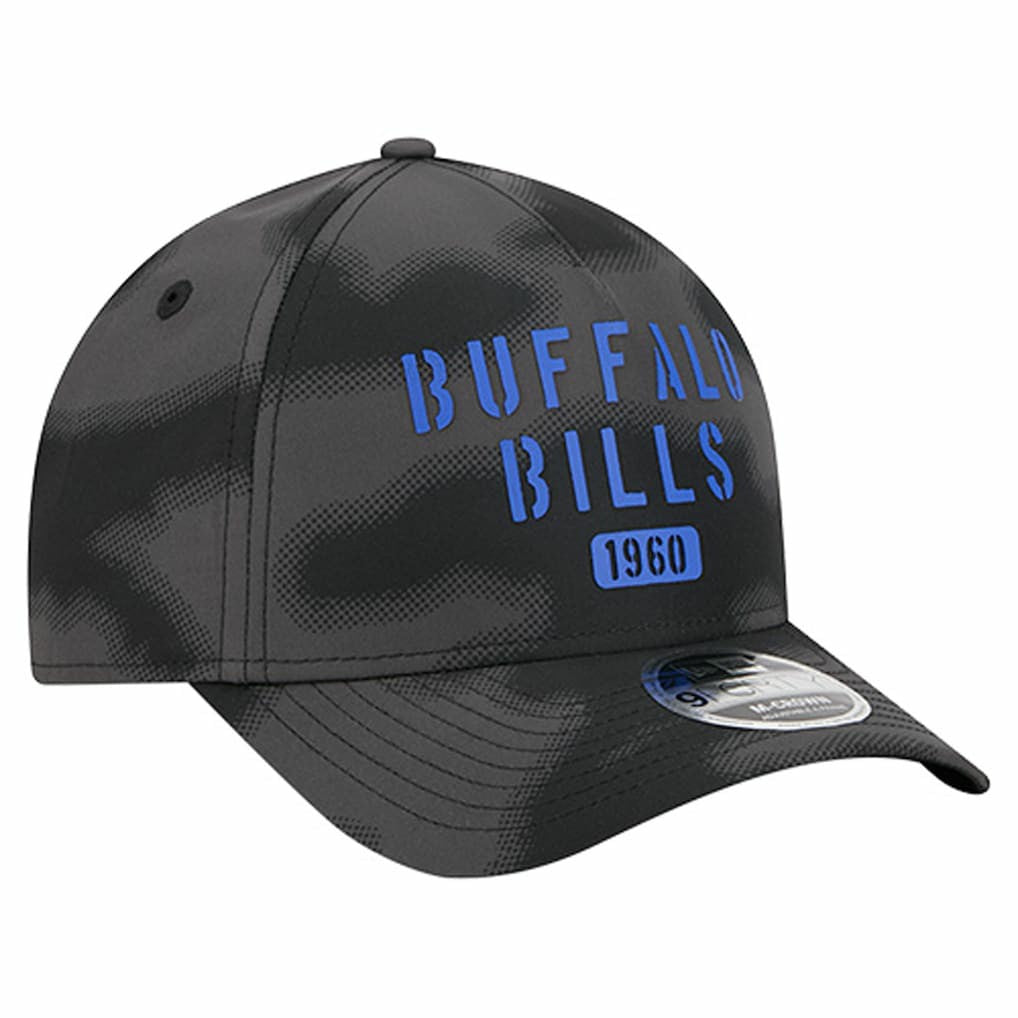 Buffalo Bills New Era Halftone Camo 9FORTY Hat Gray - NFL
