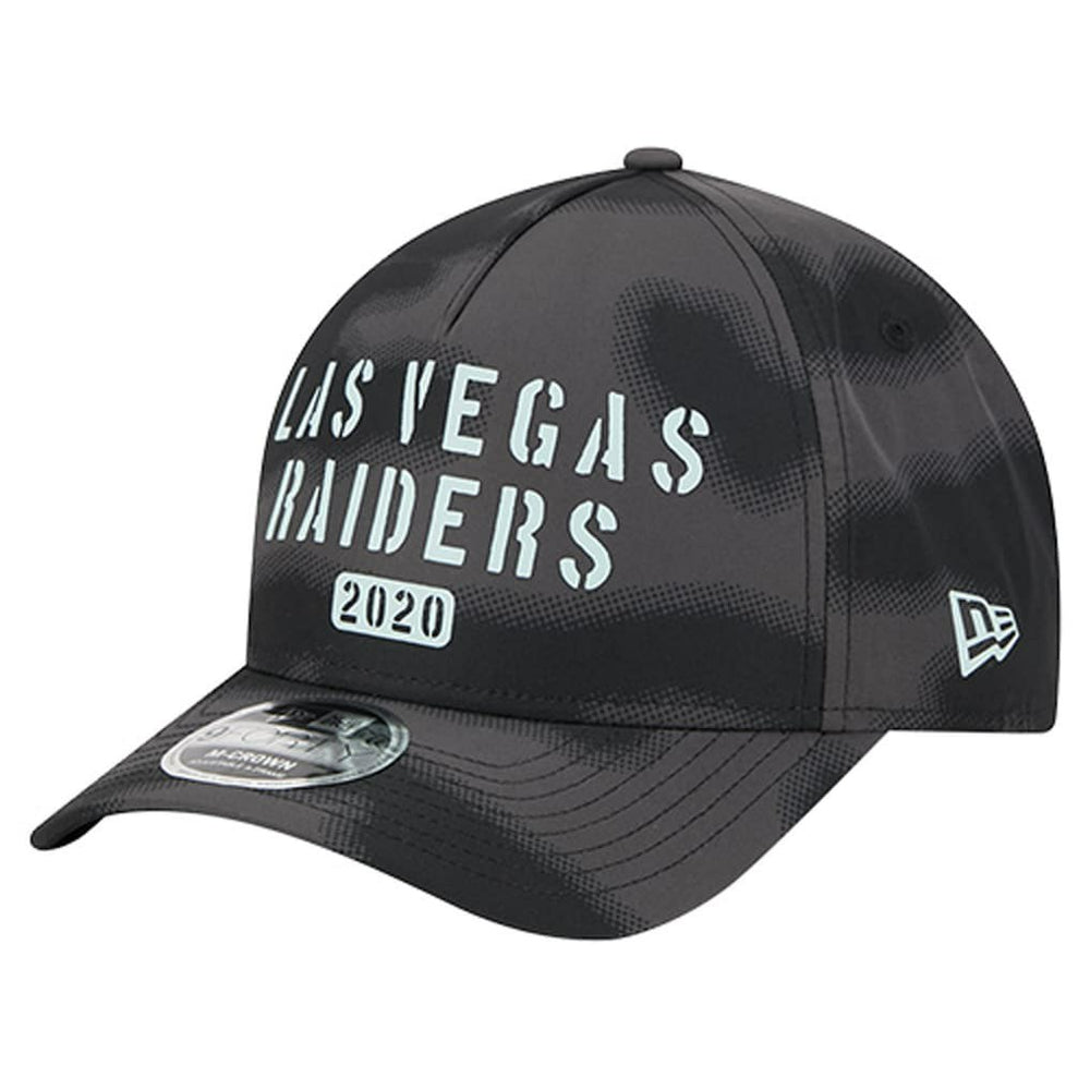 Las Vegas Raiders New Era Halftone Camo 9FORTY Hat Gray - NFL
