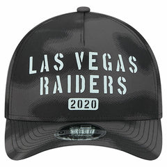 Las Vegas Raiders New Era Halftone Camo 9FORTY Hat Gray - NFL