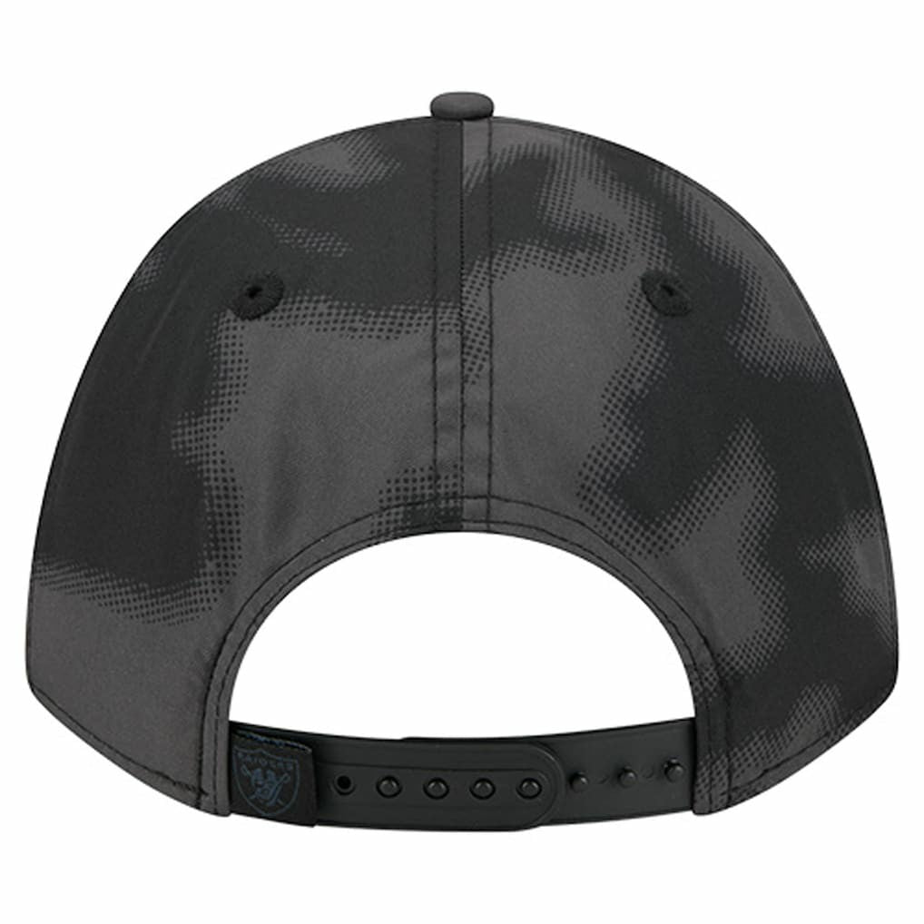 Las Vegas Raiders New Era Halftone Camo 9FORTY Hat Gray - NFL