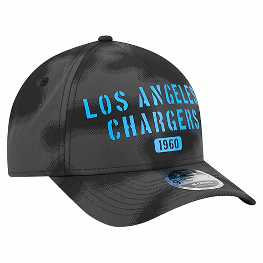Los Angeles Chargers New Era Halftone Camo 9FORTY Hat Gray - NFL